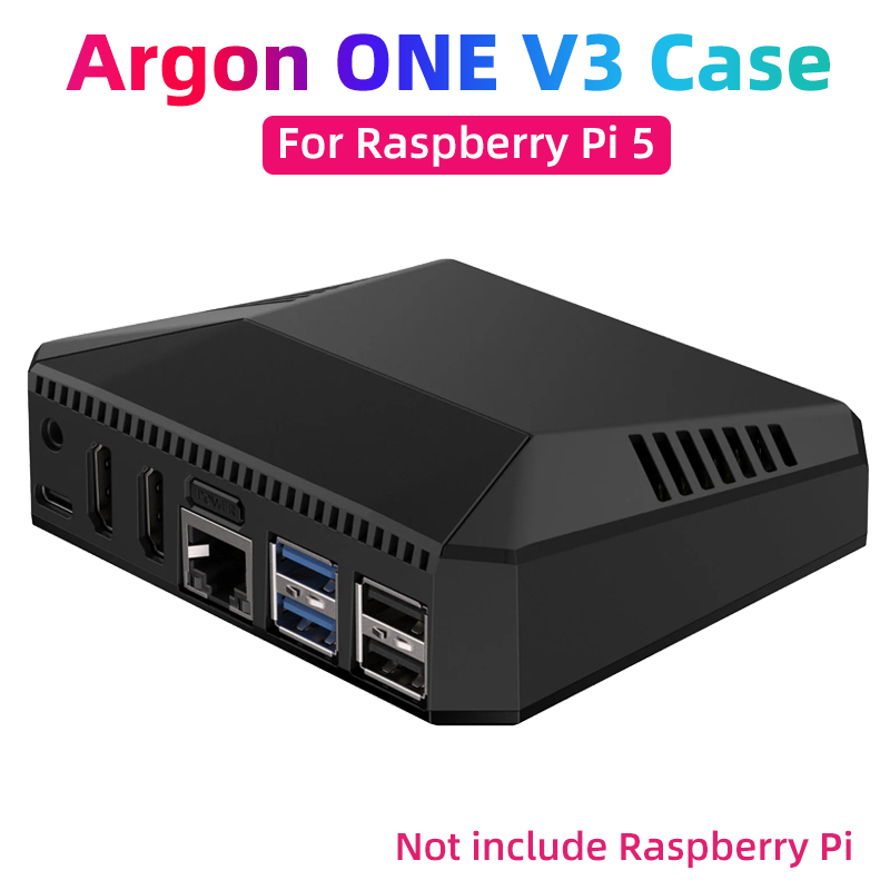 Argon One V3 M.2 Nvme Case - Caja Argon ONE V3 para Raspberry