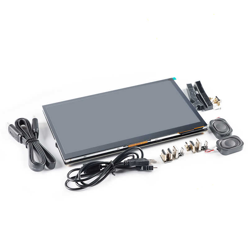 Raspberry Pi 10.1 Inch Capacitive Touch Screen Ips - Raspberry Pi Monitor de pantalla LCD