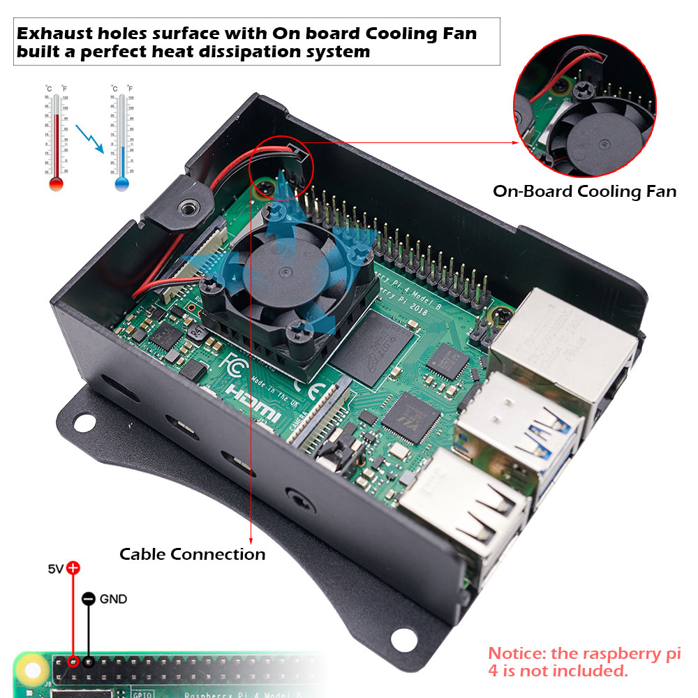 Caja de aluminio Raspberry Pi  - Argon One V3 M.2 Nvme Case reseña y precio