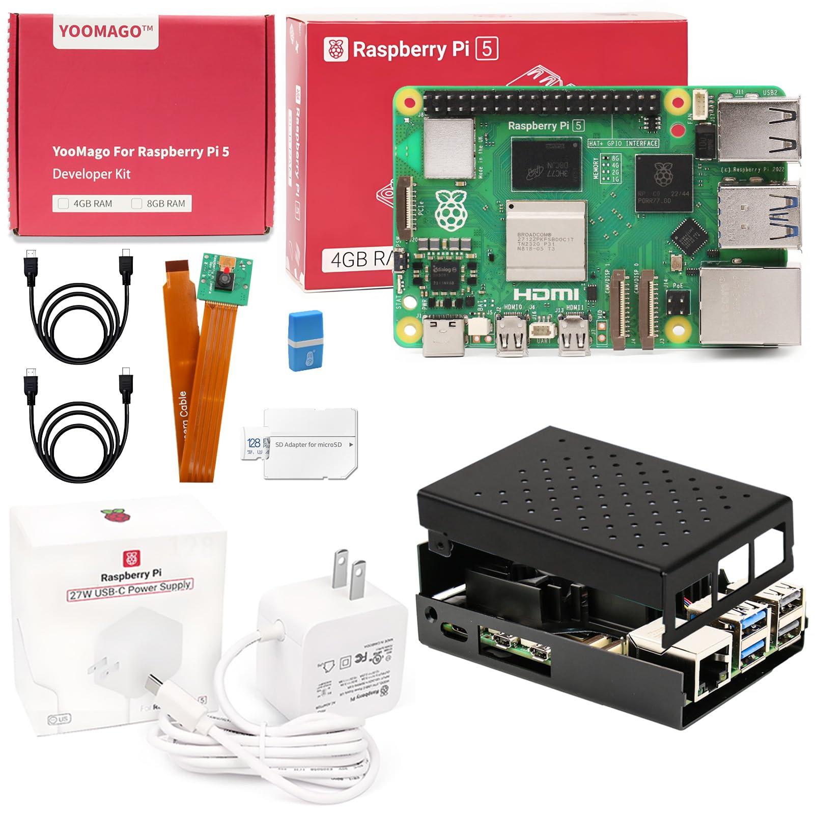 Nueva Placa de Desarrollo Orig - Raspberry Pi 4 8Gb Ram Kit reseña y precio