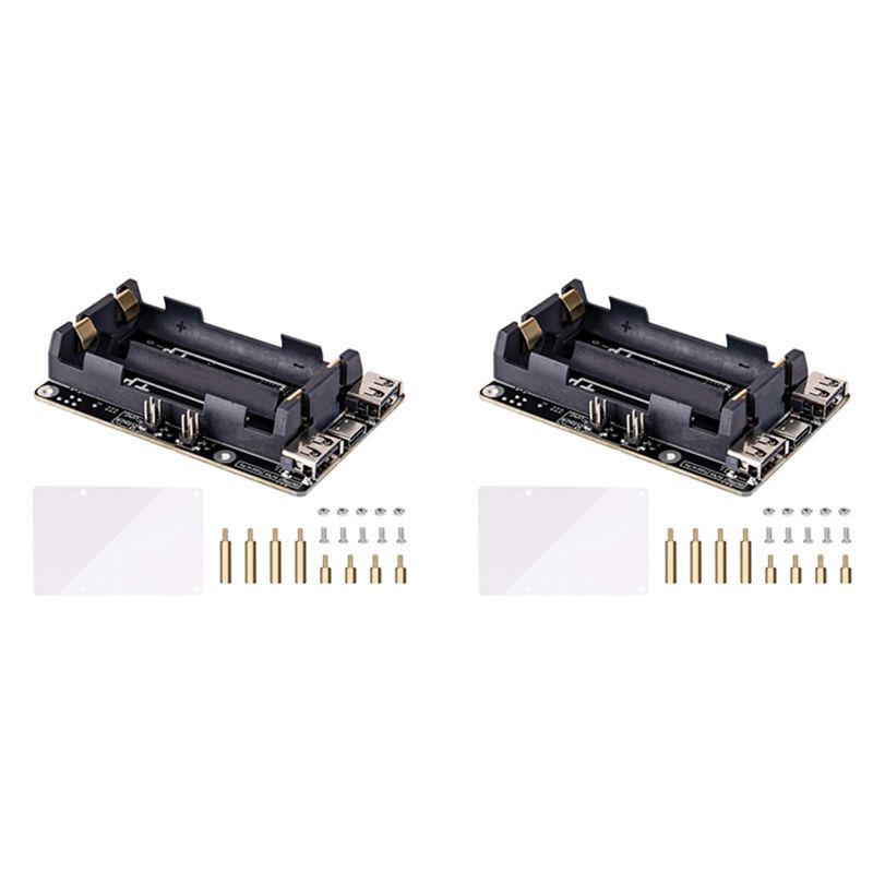 Fuente de Alimentación UPS 2X  - Raspberry Pi Uninterrupted Power Supply Ups 18650 reseña y precio