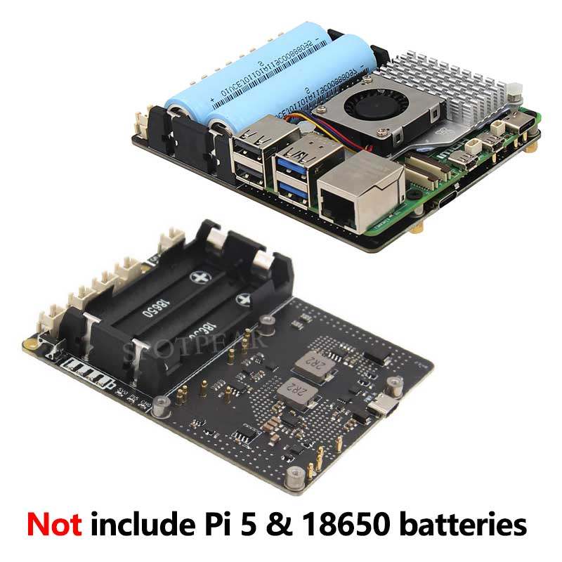 Placa de Expansión de Gestión  - Raspberry Pi Uninterrupted Power Supply Ups 18650 reseña y precio