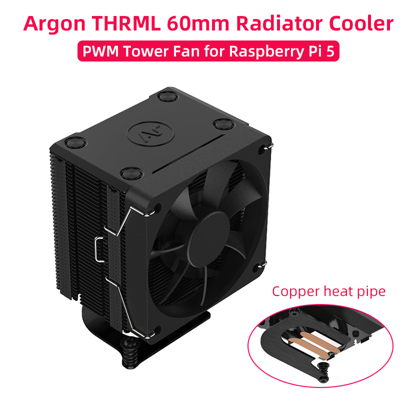 Raspberry Pi 5 Argon THRML 60m - Raspberry Pi Water Cooling Kit reseña y precio