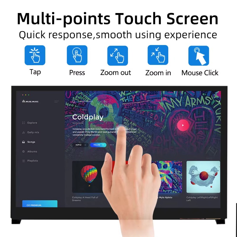 Pantalla táctil capacitiva LCD - Raspberry Pi 10.1 Inch Capacitive Touch Screen Ips reseña y precio