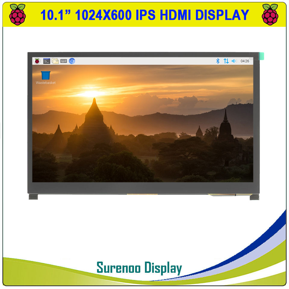 Pantalla LCD TFT IPS de 10.1 p - Raspberry Pi 10.1 Inch Capacitive Touch Screen Ips reseña y precio