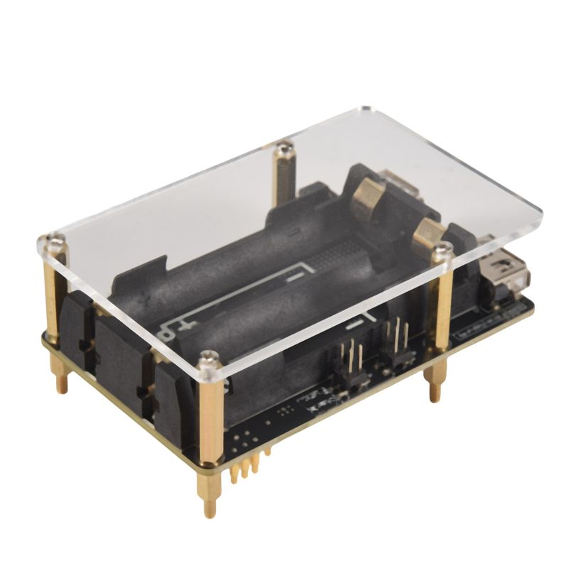 AEE7-Para Raspberry Pi 4, Fuen - Raspberry Pi Uninterrupted Power Supply Ups 18650 reseña y precio