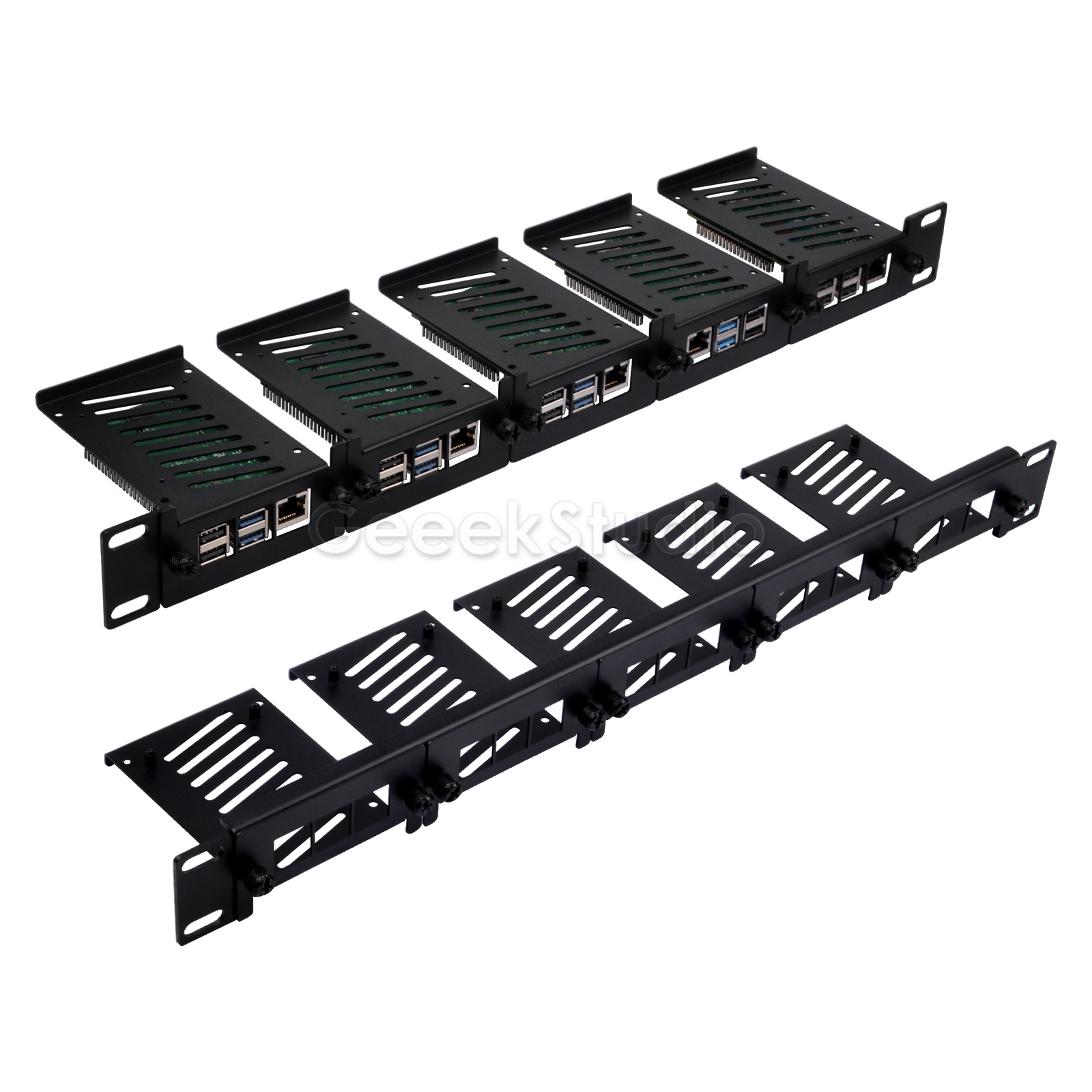 Soporte en rack 1U para Raspbe - Raspberry Pi Rackmount 1U 19 Inch reseña y precio