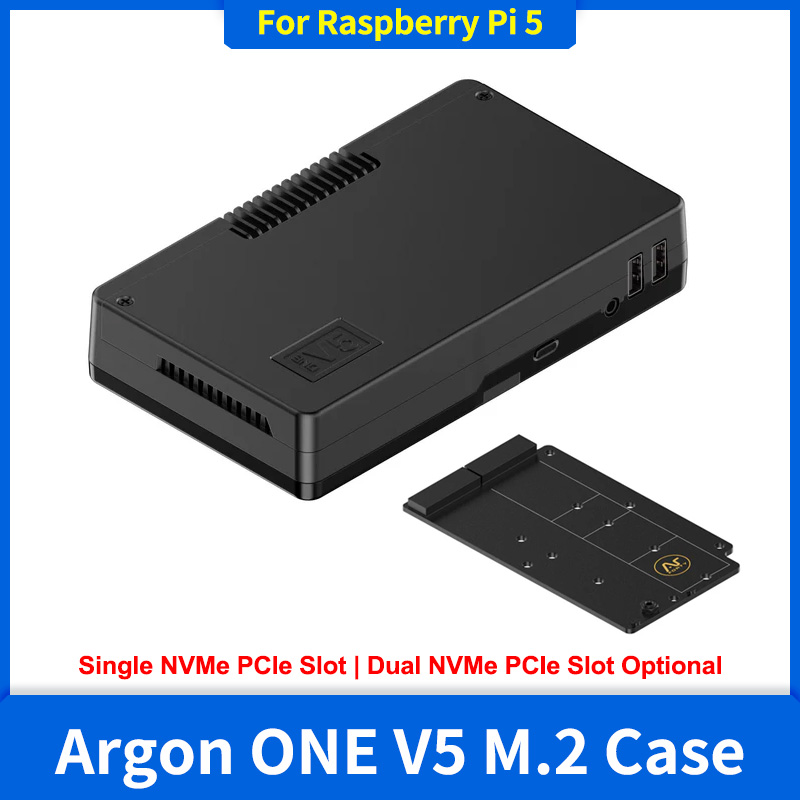 Raspberry Pi 5 Argon ONE V5 M. - Argon One V3 M.2 Nvme Case reseña y precio