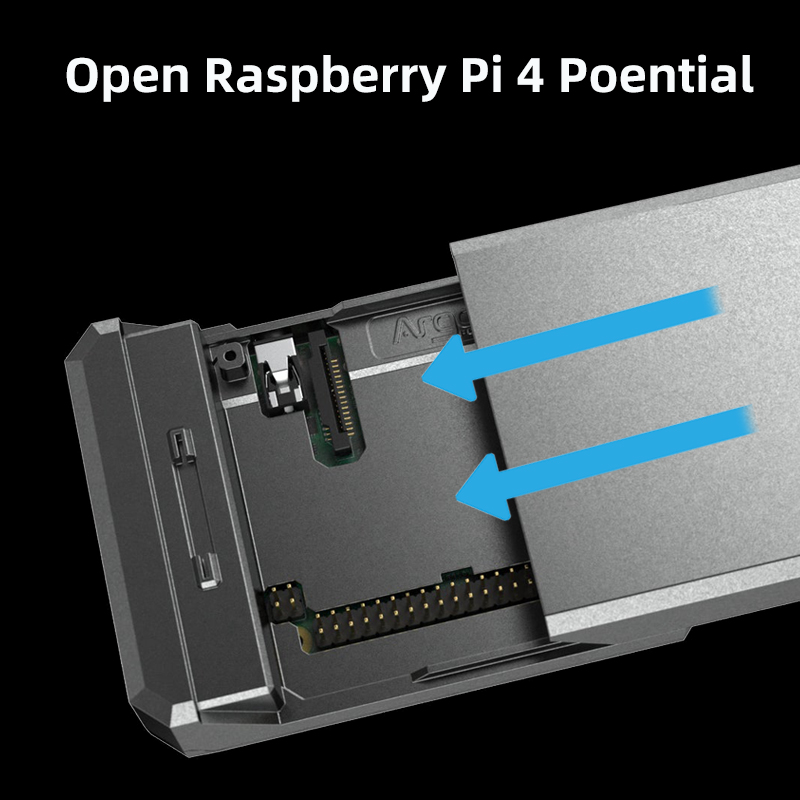 Argon NEO Raspberry Pi 4, carc - Argon One V3 M.2 Nvme Case reseña y precio