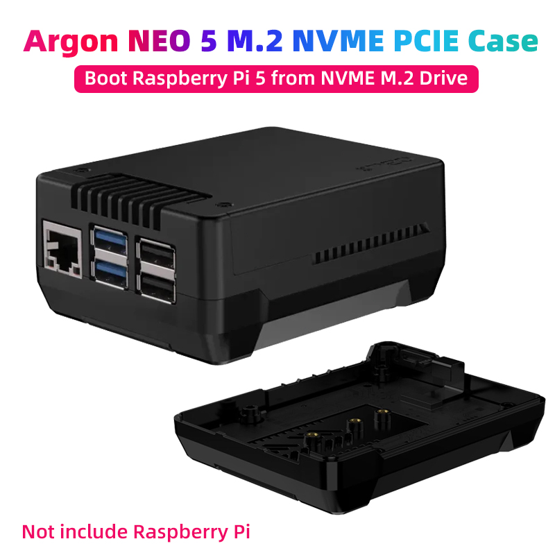 Caja PCIE Argon NEO 5 M.2 NVME - Argon One V3 M.2 Nvme Case reseña y precio