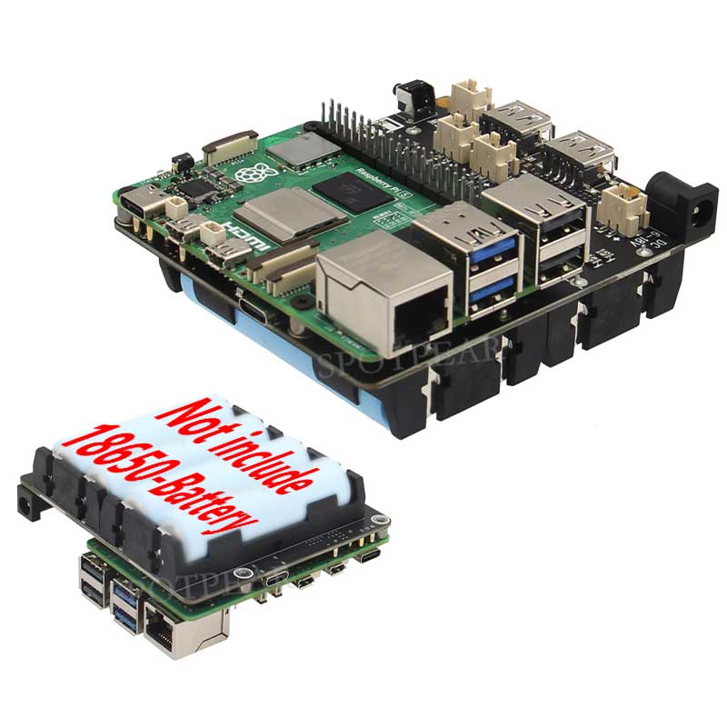 Placa UPS X1202 Raspberry Pi 5 - Raspberry Pi Uninterrupted Power Supply Ups 18650 reseña y precio